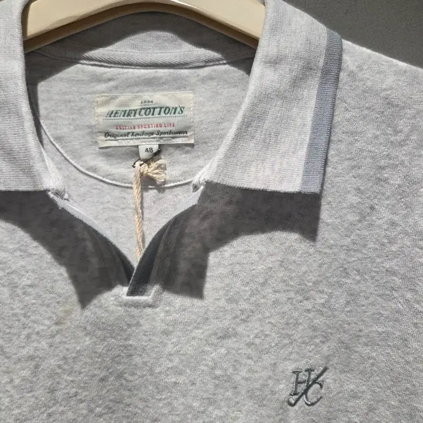 [BUNJANG] Henry Cotton PK Collar T-Shirt / [새상품] 헨리코튼 pk 카라티 70% 할인