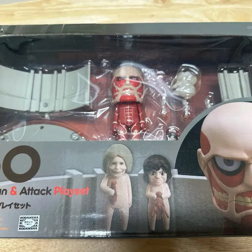 [BUNJANG] Attack on Titan Nendoroid Titan &amp; Attack Playset / 진격의거인 넨도로이드