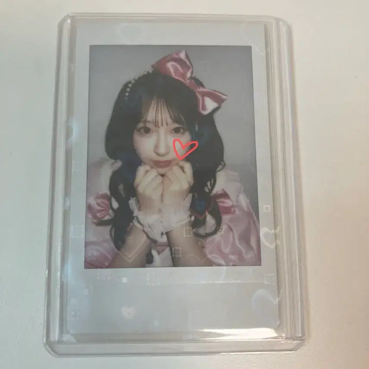[BUNJANG] Q-ste dio Sakuraiba Haruka Cheki / 큐스토 사쿠라바 하루카 체키