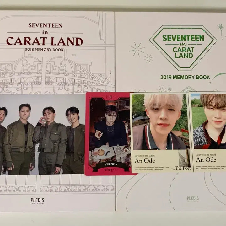 [BUNJANG] Seventeen Carat Land Memory Book 2018 2019 Bundle Set / 세븐틴 캐럿랜드 메모리북 2018 2019