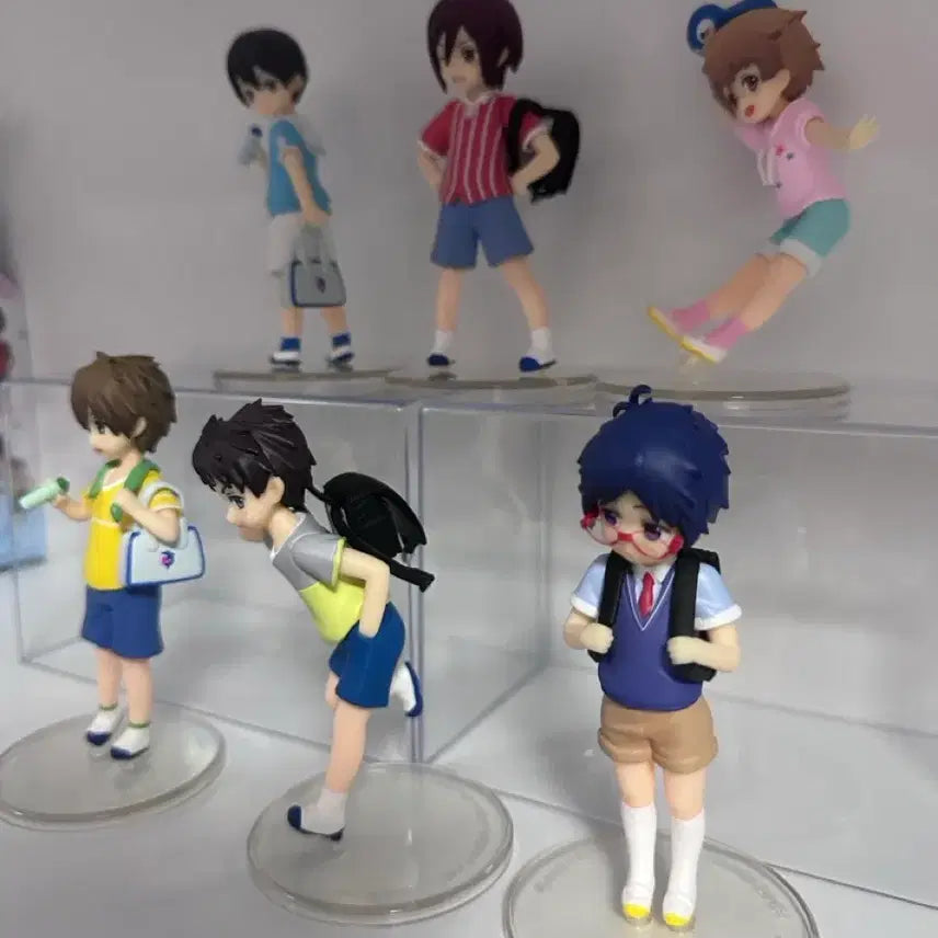 [BUNJANG] Free! Yontengo Figure Bundle Set - Makoto, Haruka, Rin, Sousuke, Rei, Nagisa / 일괄) free! 프리 욘텐고 하루카 마코토 린 소스케 나기사 피규어