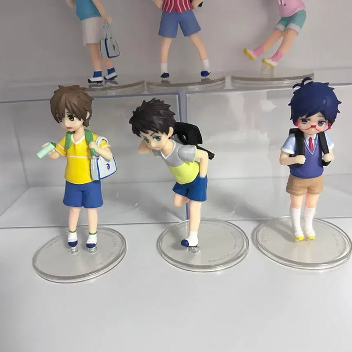 [BUNJANG] Free! Yontengo Figure Bundle Set - Makoto, Haruka, Rin, Sousuke, Rei, Nagisa / 일괄) free! 프리 욘텐고 하루카 마코토 린 소스케 나기사 피규어