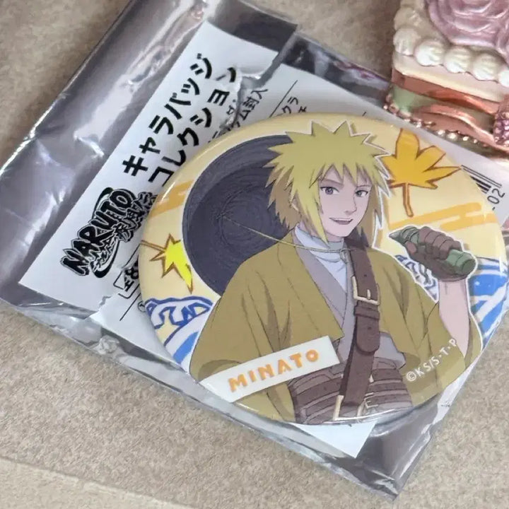 [BUNJANG] Naruto Shippuden Minato Namikaze Can Badge / 미나토 나루토 질풍전 캔뱃지