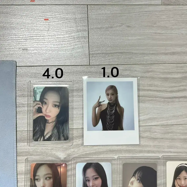 [BUNJANG] Aespa Giselle Slogan Photocard Polaroids / 에스파 지젤 슬로건 포토카드 폴라 포카