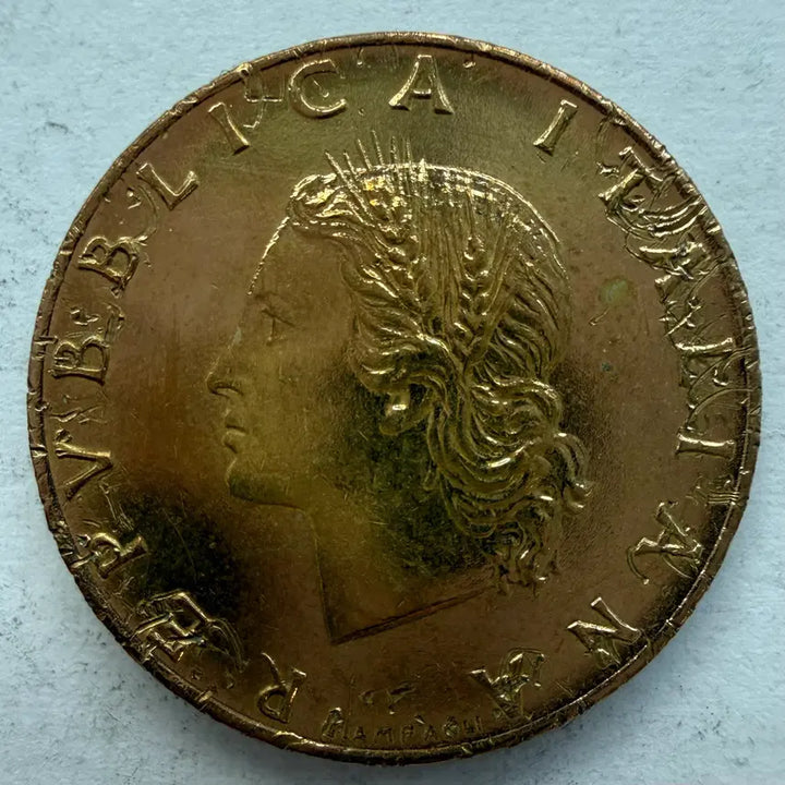 [BUNJANG] 1980 Italy 20 Lire Coin / 1980년 이탈리아 20리라 동전 S3566