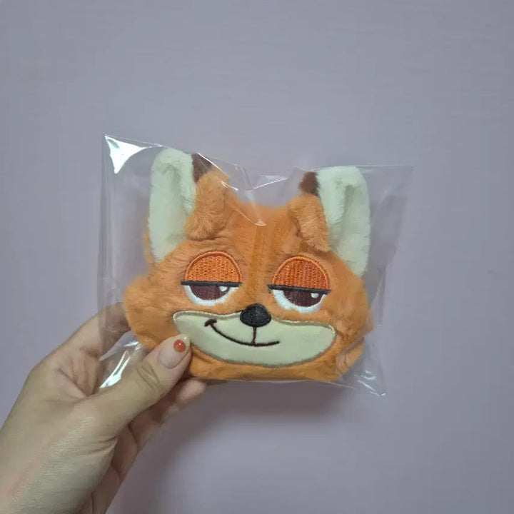 [BUNJANG] Disney Zootopia Nick Wilde Coin Pouch Plush / [정품] 주토피아 닉 동전지갑 파우치 인형