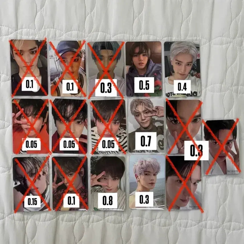 [BUNJANG] NCT 127 Taeyong Photocard Bundle Set / 가격내림 엔시티127 태용포카 일괄 처분 응원봉팝업티켓위시드림팬미나눔구해
