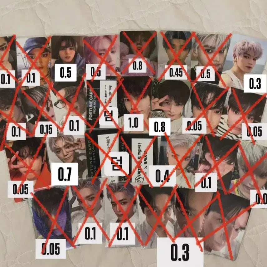 [BUNJANG] NCT 127 Taeyong Photocard Bundle Set / 가격내림 엔시티127 태용포카 일괄 처분 응원봉팝업티켓위시드림팬미나눔구해