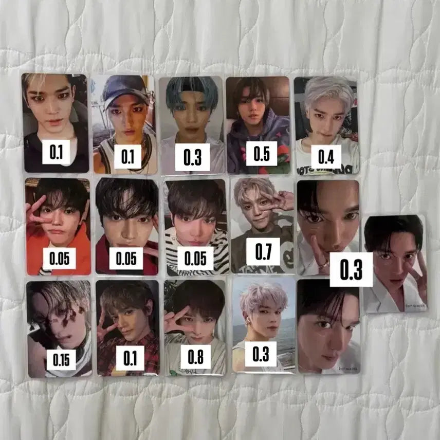 [BUNJANG] NCT 127 Taeyong Photocard Bundle Set / 가격내림 엔시티127 태용포카 일괄 처분 응원봉팝업티켓위시드림팬미나눔구해