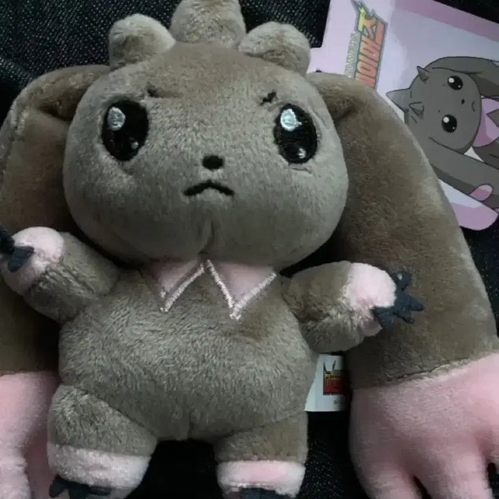 [BUNJANG] Digimon Lopmon Plush Keychain / 디지몬 로프몬 인형 키링