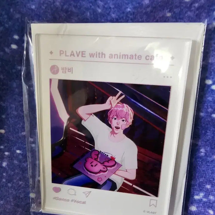 [BUNJANG] PLAVE Bambi Animate Cafe Photo Frame / 플레이브 밤비 애니메이트 카페 포토 프레임