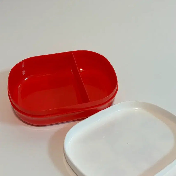 [BUNJANG] Vintage 1993 Hello Kitty Red Lunch Box / 고전키티빨간도시락통