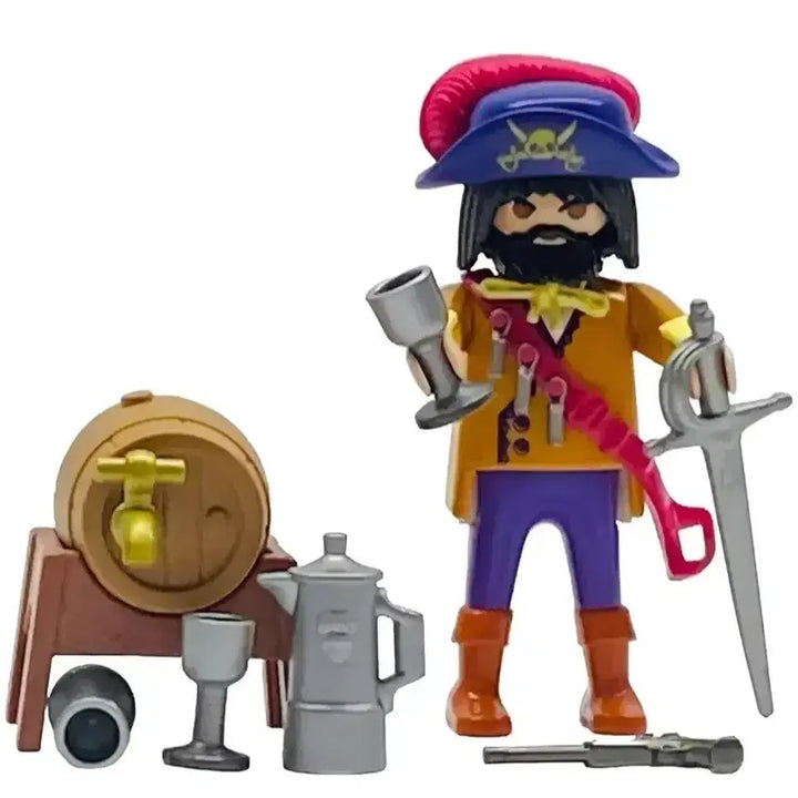 [BUNJANG] Playmobil 3863 Vintage Pirate Captain Figure (New, Unsealed) / 플레이모빌 3863 빈티지 해적 선장  새상품 미개봉 피규어 판매
