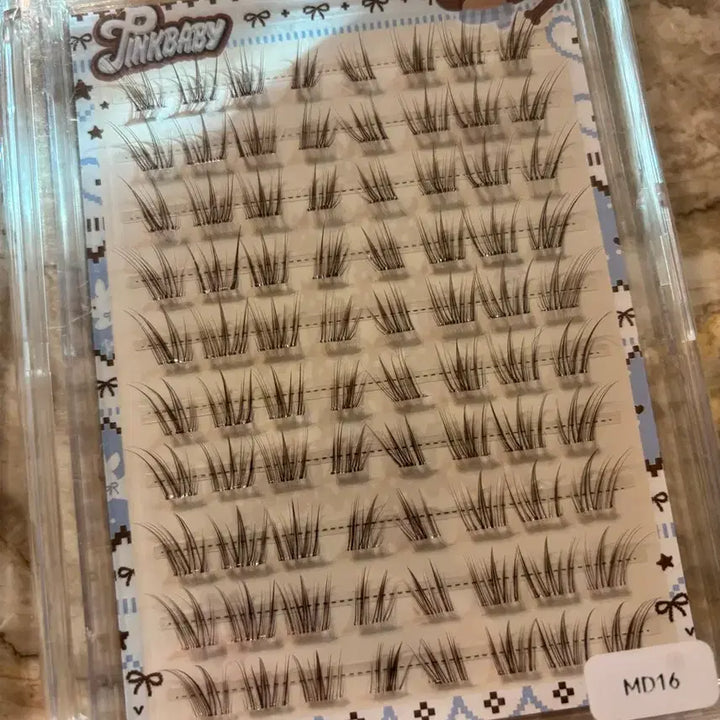 [SOLD OUT] 노글루 네츄럴 가닥속눈썹 부분속눈썹 부분래쉬 셀프 연장