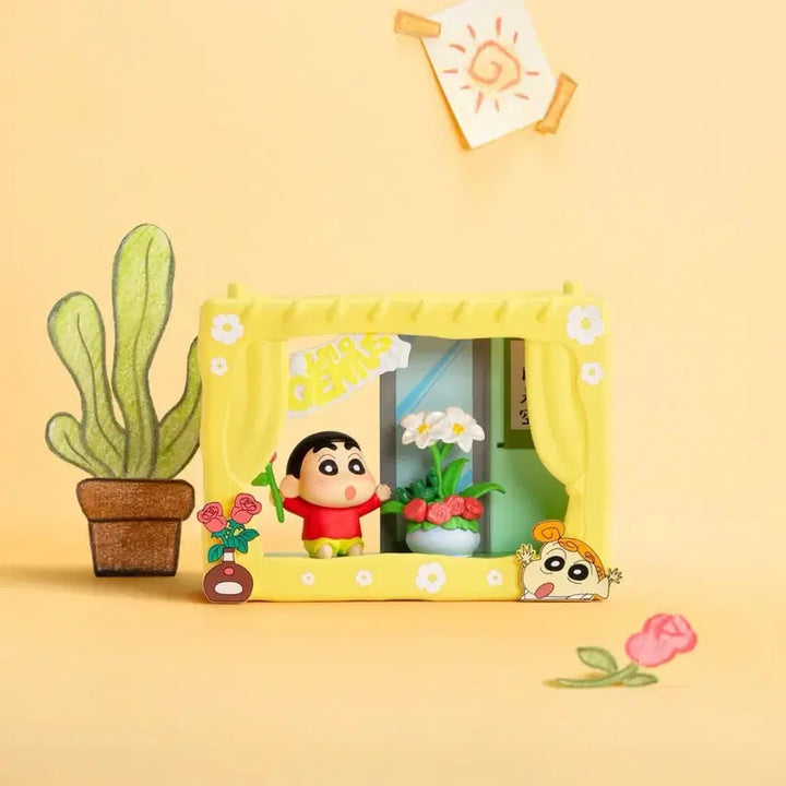 [BUNJANG] Pop Mart Crayon Shin-chan "Genius Florist" Series Blind Box (Sealed) / 팝마트 짱구는못말려 동심 극장 Genius Florist