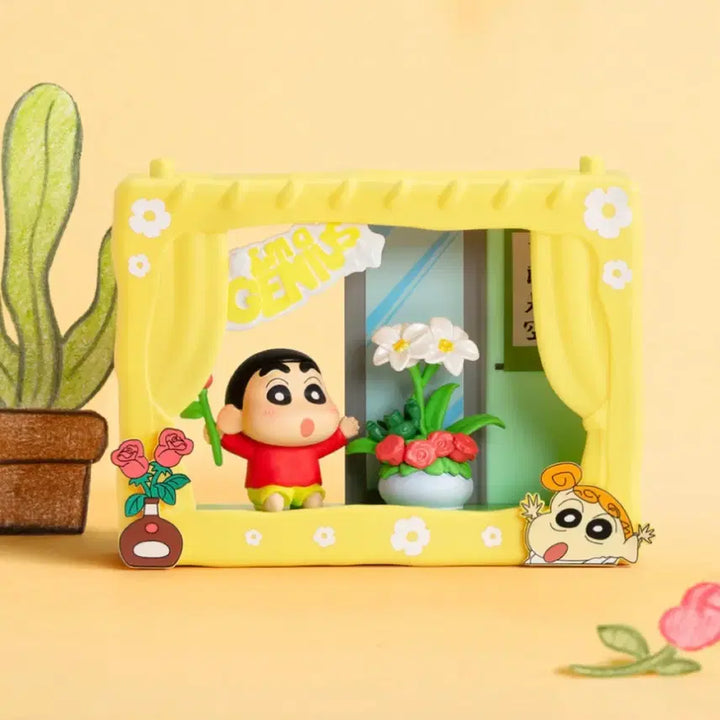 [BUNJANG] Pop Mart Crayon Shin-chan "Genius Florist" Series Blind Box (Sealed) / 팝마트 짱구는못말려 동심 극장 Genius Florist