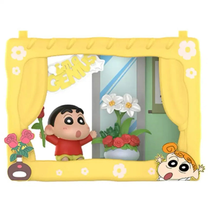 [BUNJANG] Pop Mart Crayon Shin-chan "Genius Florist" Series Blind Box (Sealed) / 팝마트 짱구는못말려 동심 극장 Genius Florist