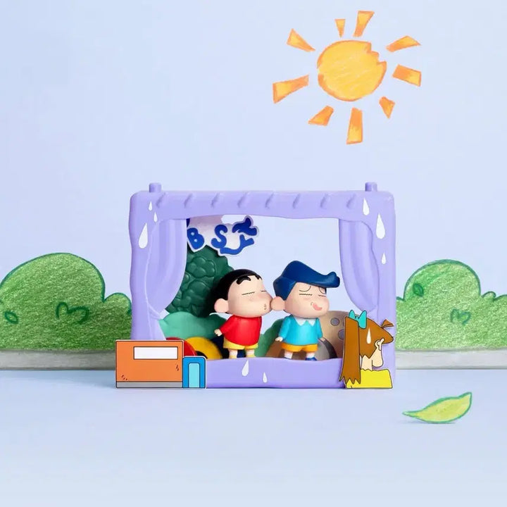 [BUNJANG] Pop Mart Crayon Shin-chan Childhood Theater BFF Series Blind Box / 팝마트 짱구는못말려 동심 극장 BFF