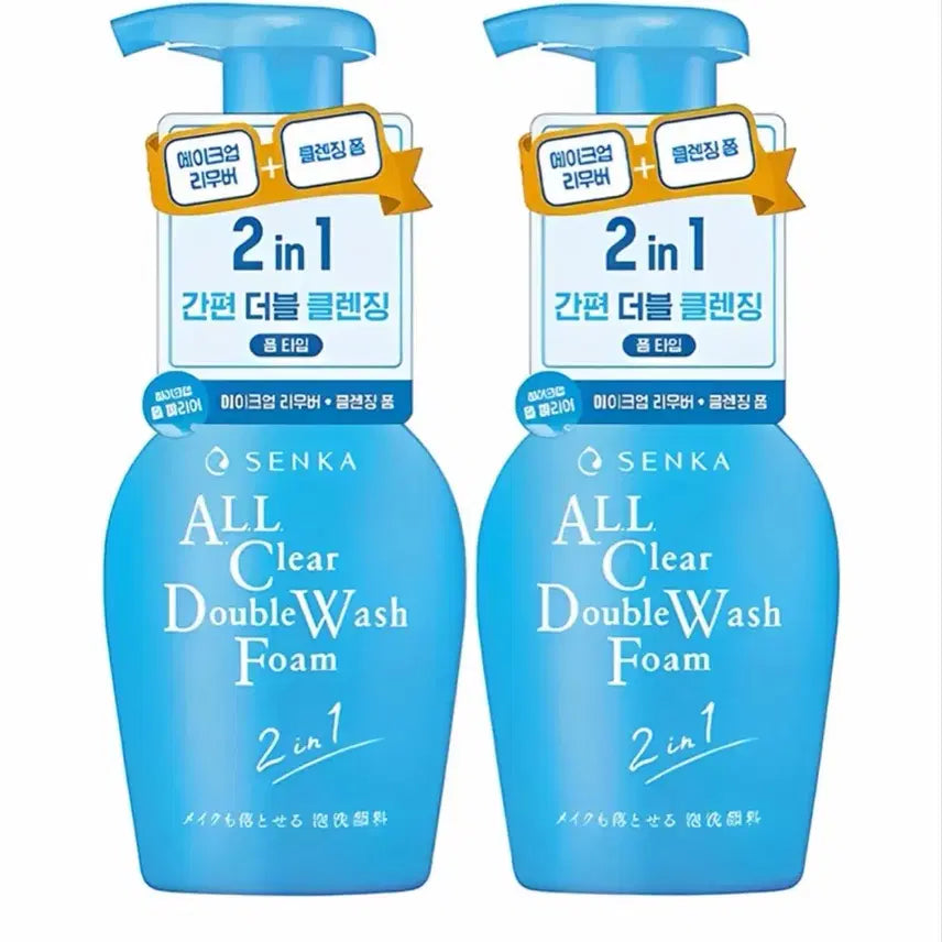 [SOLD OUT] 센카 올클리어 더블 워시 폼