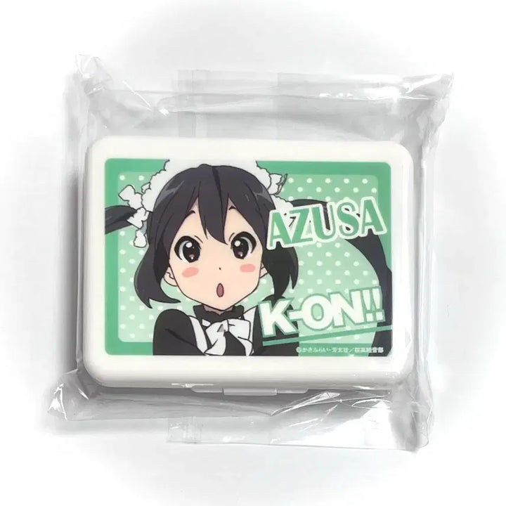 [SOLD OUT] 케이온 메이드 아즈사 케이스 보관함 플라스틱 통 고전 미소녀 도트 땡땡이