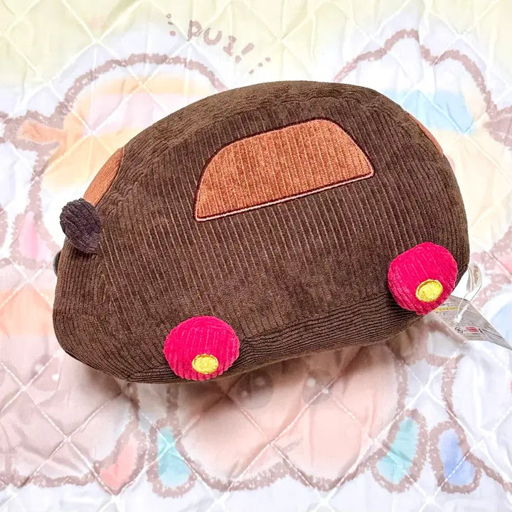 [BUNJANG] PUI PUI Molcar Corduroy Teddy Plush Doll Medium Size / 뿌이뿌이 모루카 골덴 코듀로이 누이구루미 테디 중 사이즈