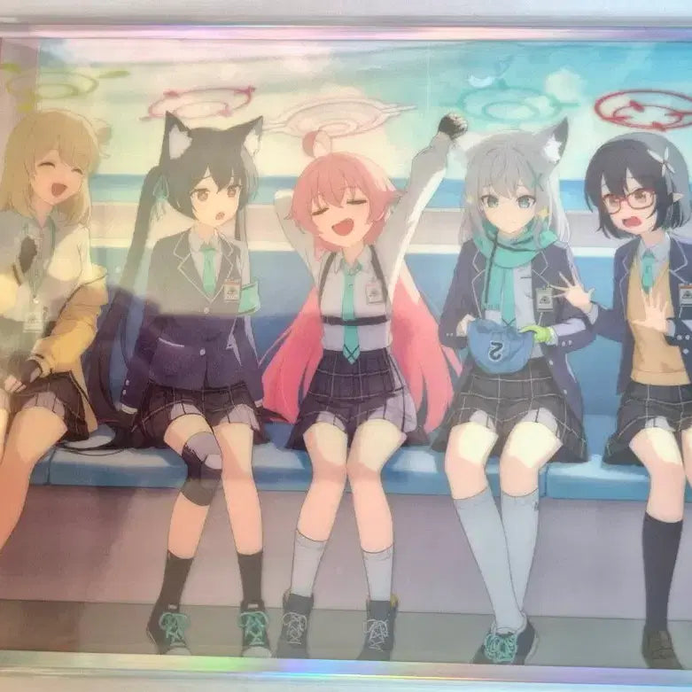 [BUNJANG] Blue Archive Aris-chan Chinese Exclusive Shikishi Board / 블루아카 블루아카이브 중국특전 색지 아비도스