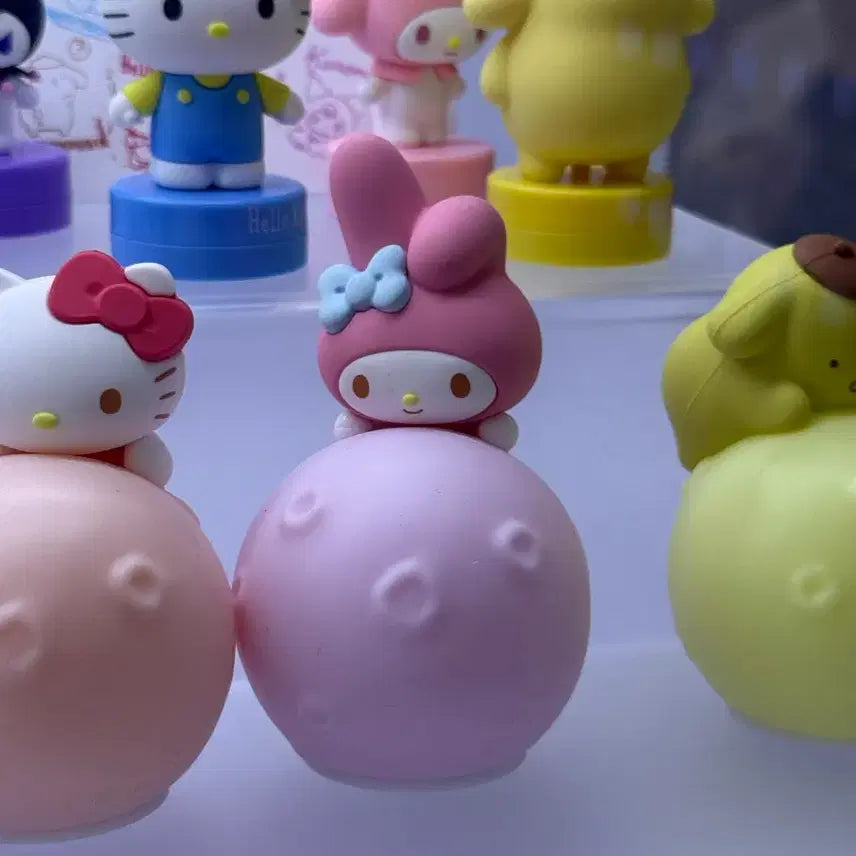 [BUNJANG] Sanrio Characters Moon Ball Mood Lamp - My Melody / 산리오 캐릭터 문볼 무드등 라이트 가챠 - 마이멜로디