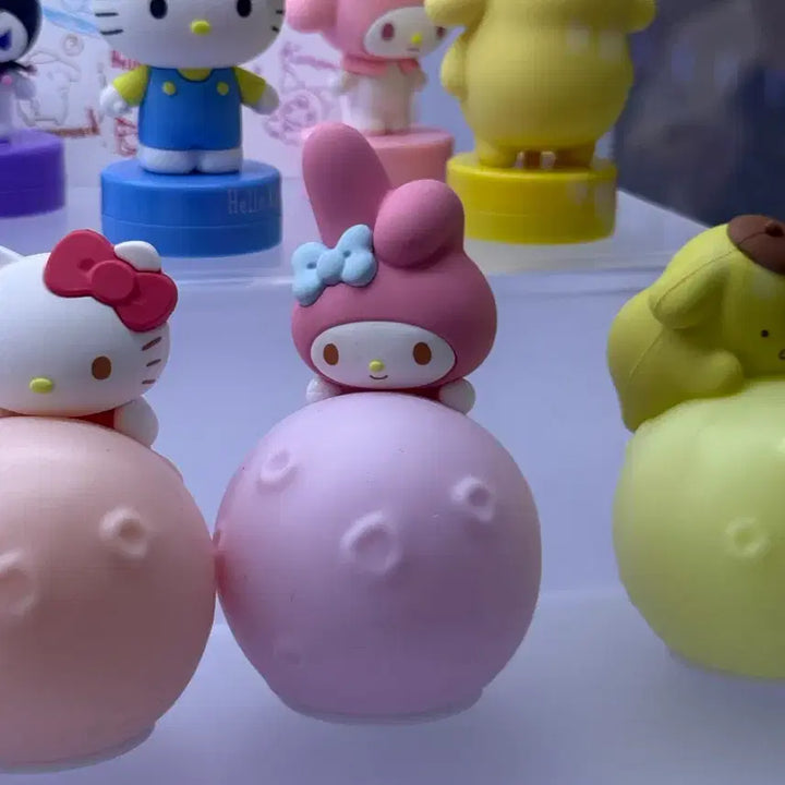 [BUNJANG] Sanrio Characters Moon Ball Mood Lamp - My Melody / 산리오 캐릭터 문볼 무드등 라이트 가챠 - 마이멜로디