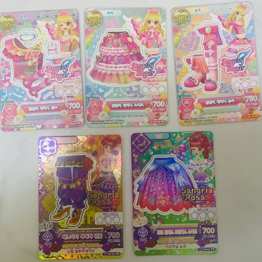 [BUNJANG] Aikatsu! Asia Star Angelie Gemini Cards Bundle Set / 아이카츠 아이엠스타 하자 프레 엔젤리 제미니