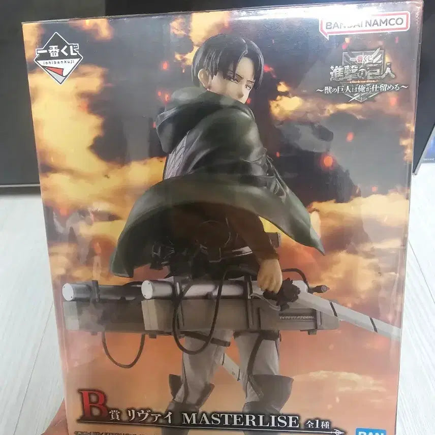 [BUNJANG] Bandai Namco Attack on Titan Levi Ackerman MASTERLISE Figure / 반다이남코 진격의 거인 리바이 MASTERLISE 피규어