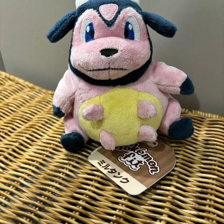 [BUNJANG] Pokemon Miltank Fit Plush Toy / 포켓몬 fit 핏 밀탱크 인형