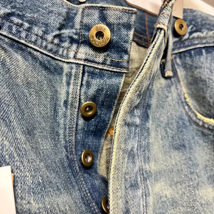 [SOLD OUT] lee101 카우보이 셀비지데님 33*32 made in japan