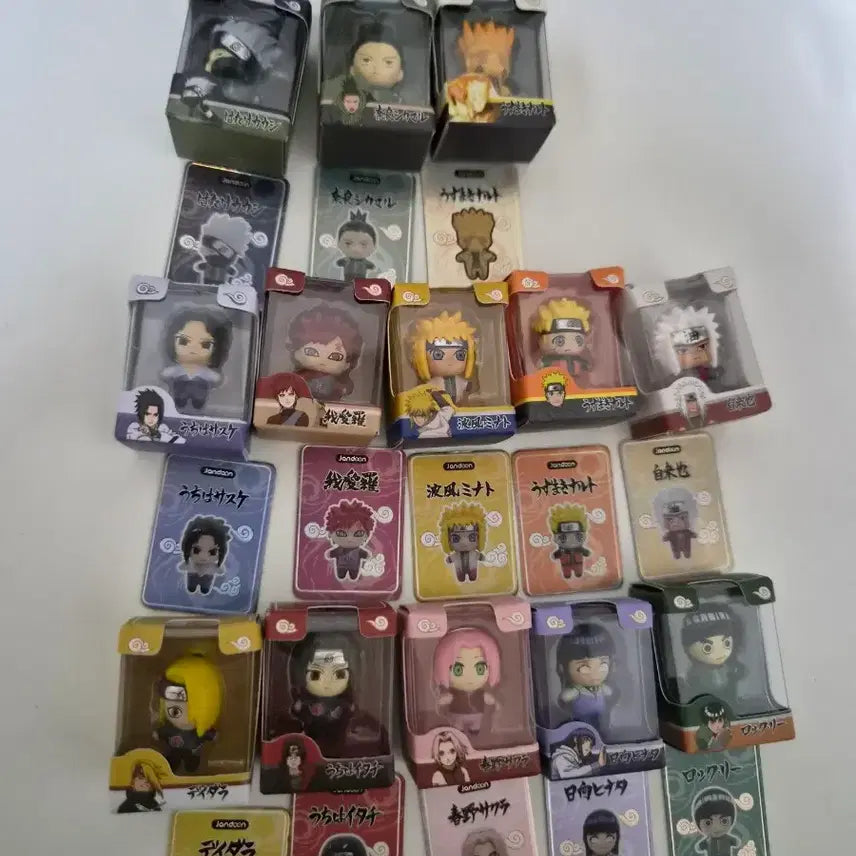 [BUNJANG] Naruto Rice Ball Figure Full Set / 나루토 쌀알 피규어 풀셋