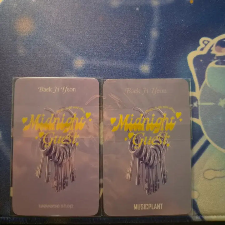 [BUNJANG] fromis_9 Baek Ji-heon Midnight Photocard / 디엠 백지헌 포토 카드 판매 합니다.