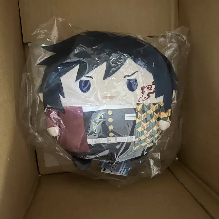 [BUNJANG] Demon Slayer Tomioka Giyu Fuwakororin Medium Plush / 미개봉)귀멸의 칼날 토미오카 기유 후와코로링 m 인형