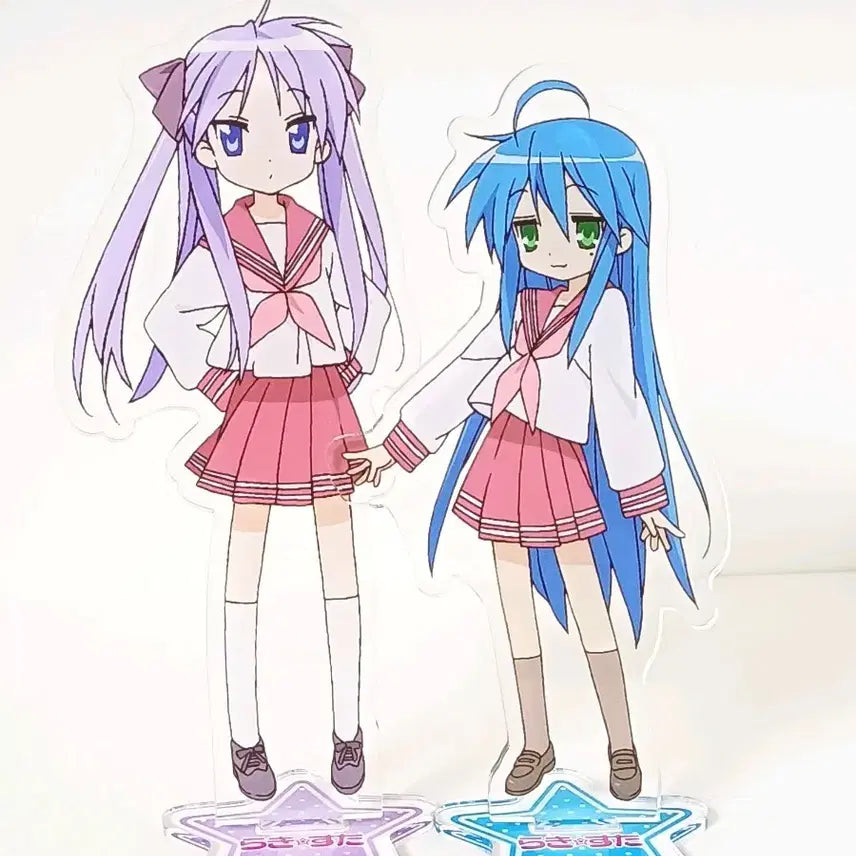 [BUNJANG] Lucky Star Kagami Hiiragi Acrylic Stand Bundle Set / 일괄) 러키스타 아크릴스탠드 카가미 코나타