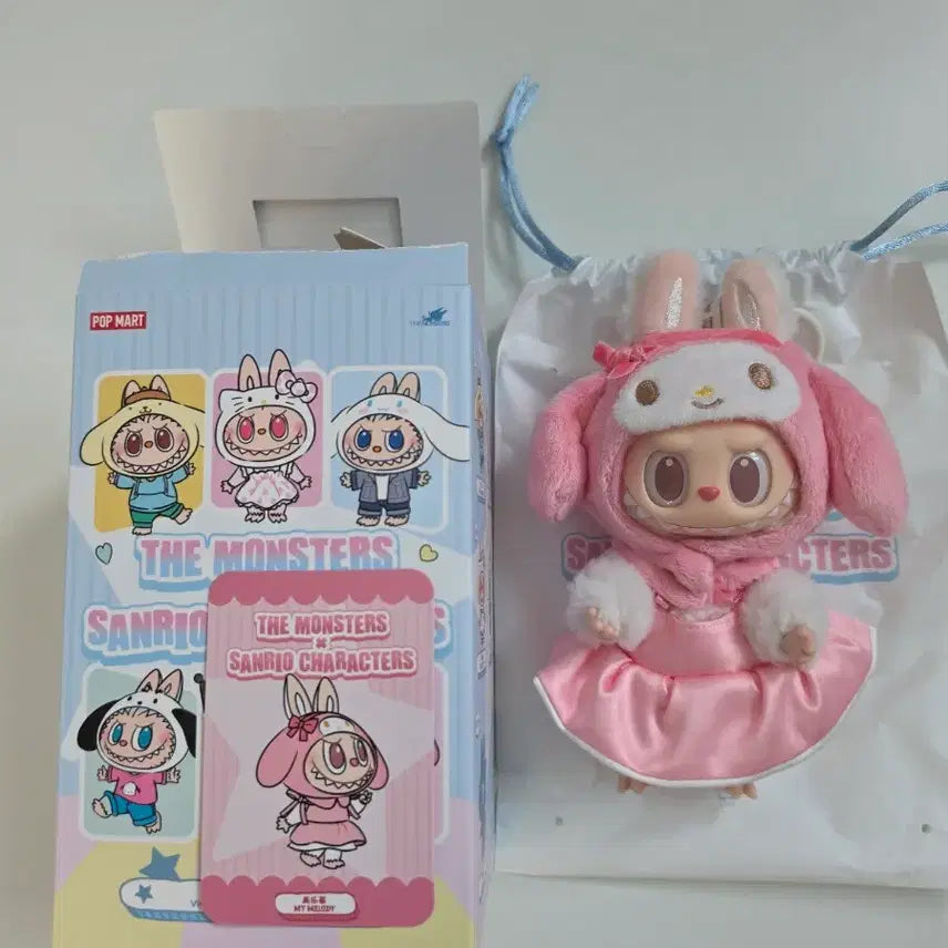 [BUNJANG] Pop Mart Sanrio Labubu My Melody (Unsealed, No Factory Defects) / (단순개봉, 공뎀X) 팝마트 산리오 라부부 마이멜로디