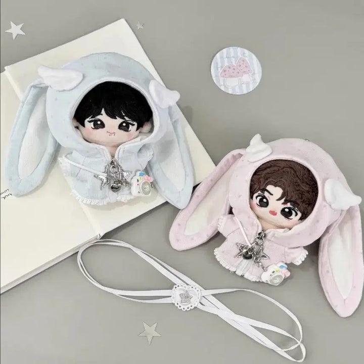 [BUNJANG] 10cm Doll Clothes Robe Angel Coat (2 Types) / 10cm인형옷 롭이어천사코트(2종)