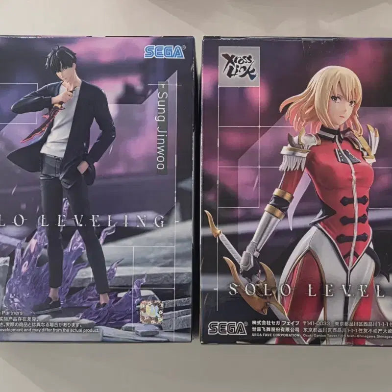 [BUNJANG] Solo Leveling Sung Jinwoo / Cha Hae In Figure 2-Piece Bundle Set / 나혼자만레벨업 성진우/차해인 피규어 2종일괄