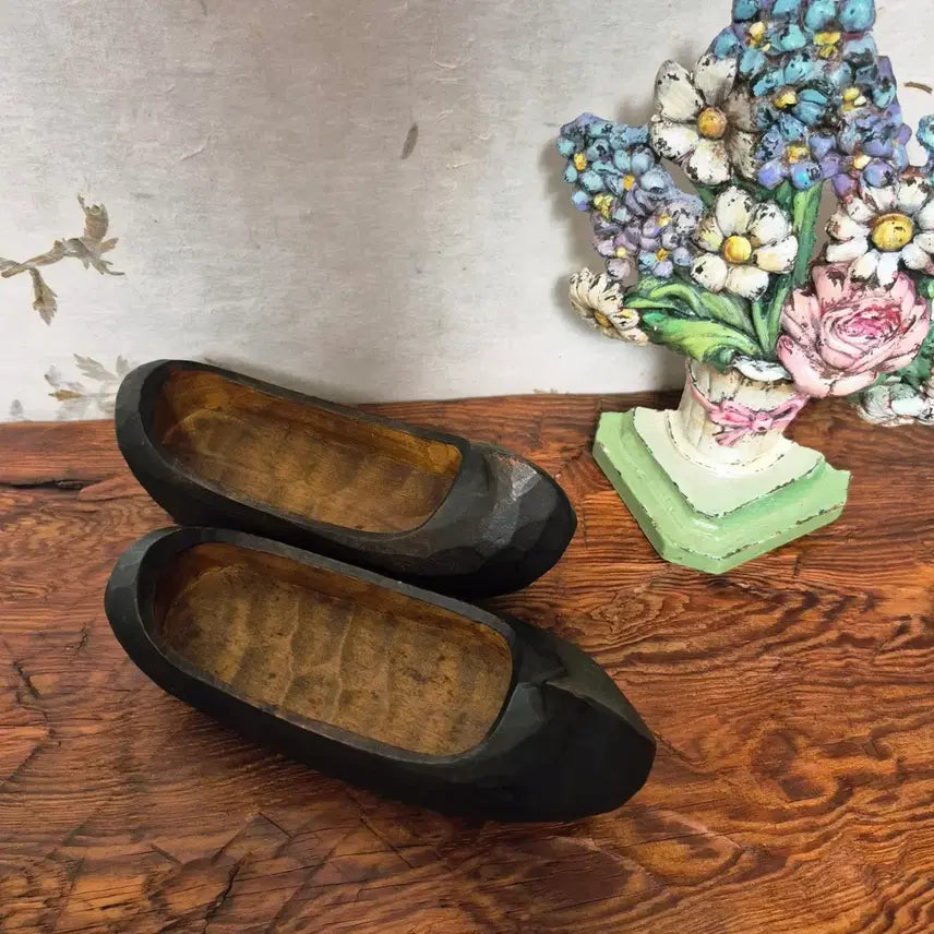 [BUNJANG] Traditional Wooden Clogs (Namakshin) - Child Size / 민속품 나막신