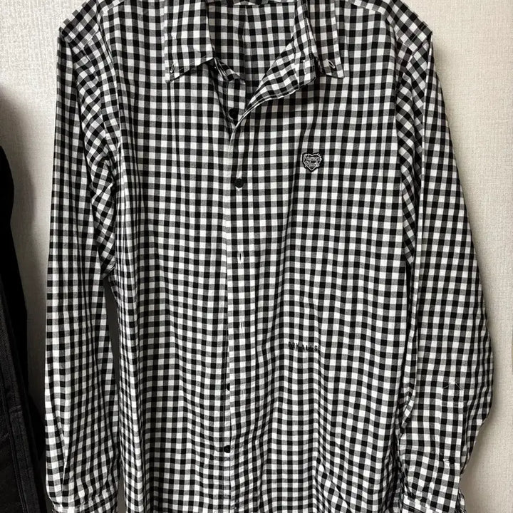 [SOLD OUT] 휴먼메이드 체크버튼 깅엄셔츠 L