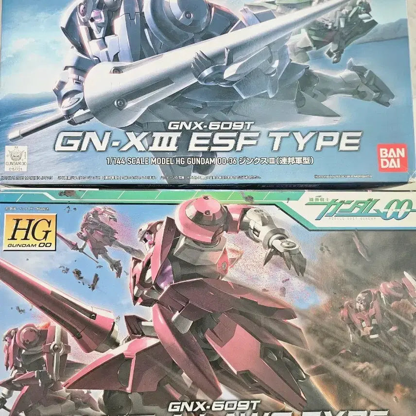 [BUNJANG] Bandai HG GN-001 Gundam Exia Type / hg gn3 esf.X3 a-laws type두개 팝니다