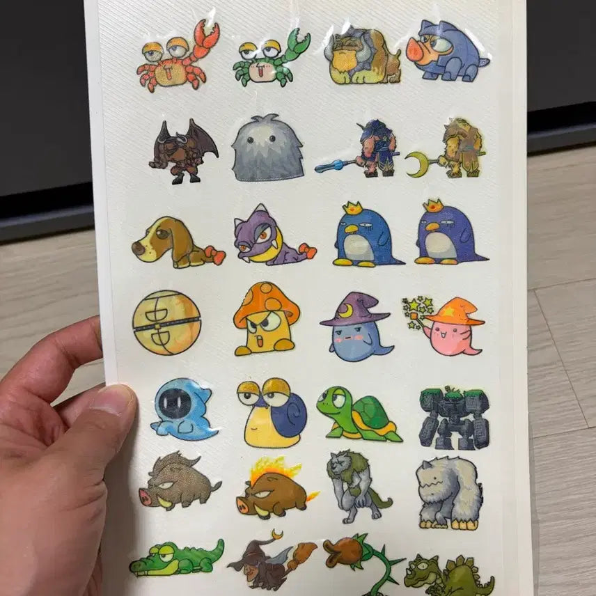 [BUNJANG] MapleStory Classic Sticker Bundle / 메이플 메이플스토리 띠부씰 띠브씰 스티커 고전 판매 일괄