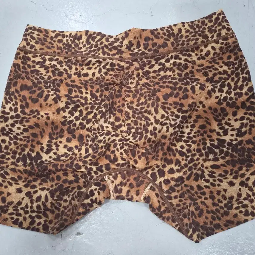 [BUNJANG] Aroma Life Semi-Girdle G122 Leopard Pattern Shapewear / 아로마라이프 세미거들 홍호피122 새거