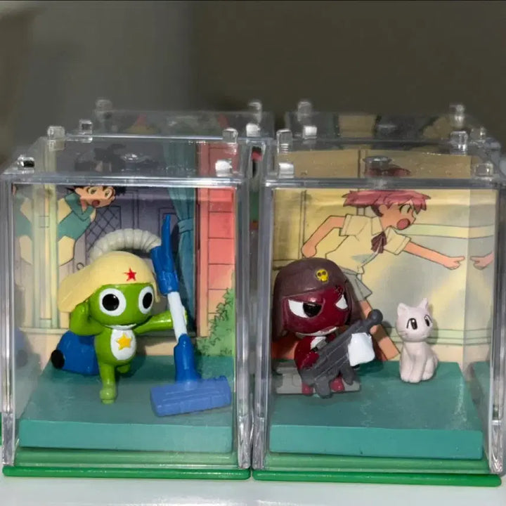 [BUNJANG] Bandai Keroro Pocket World Mini Figure Set / 반다이 케로로 포켓 월드 미니 피규어