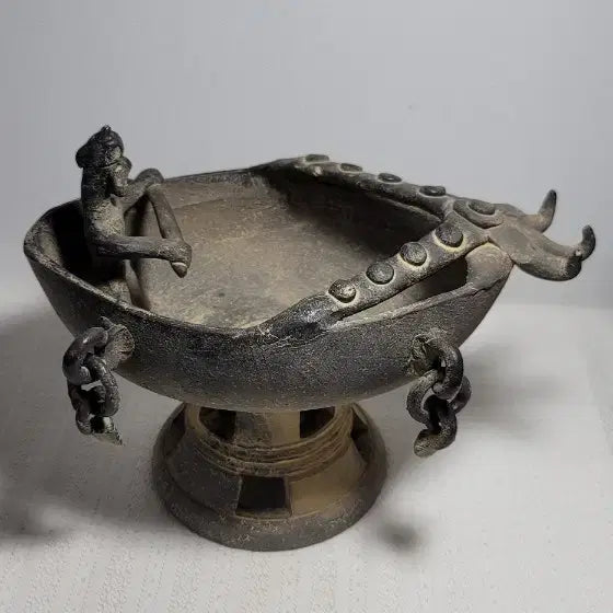 [BUNJANG] Koryo Dynasty Celadon Porcelain Boat-shaped E형토기 Reproduction / 이형토기(배모양토기)