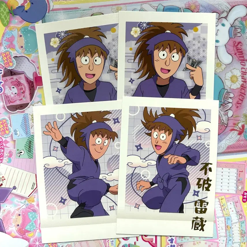 [BUNJANG] Nintama Rairai Saburo Trading Cards Bundle Set / 닌타마 쌍닌 라이조 사부로 파샤 지류 일괄