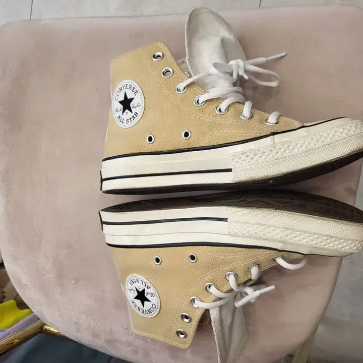 [BUNJANG] Converse Chuck Taylor All Star High Top Beige / 컨버스 척테일러 하이탑 베이지