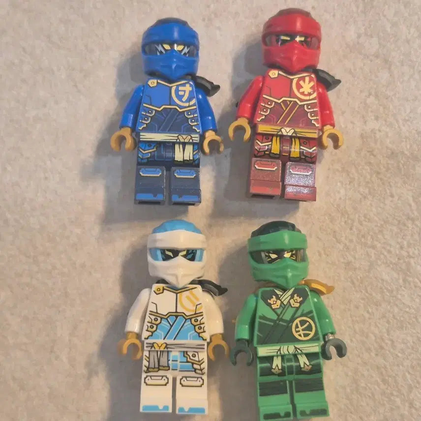 [BUNJANG] LEGO Ninjago Minifigure Set (4 pieces) / 레고 닌자고 미니피규어 4개 세트