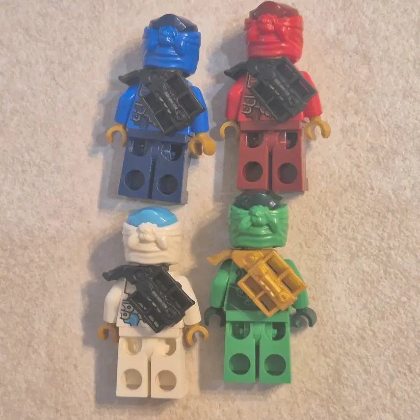 [BUNJANG] LEGO Ninjago Minifigure Set (4 pieces) / 레고 닌자고 미니피규어 4개 세트